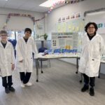 IB Grade 5 students with their presentation