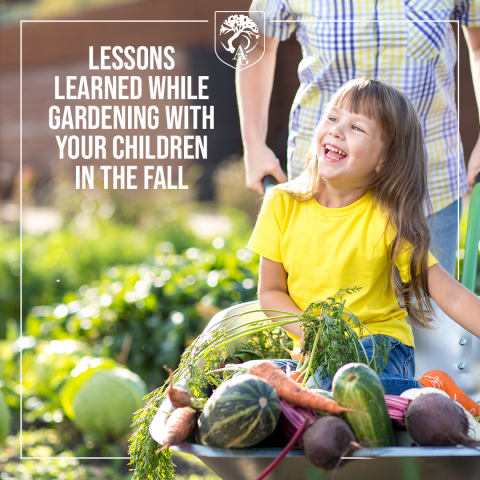 Lessons Learned While Gardening With Your Children In The Fall